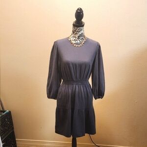Universal Thread Ombre balloon sleeves dress size small like new